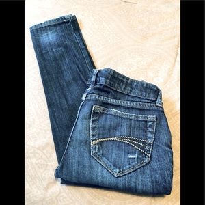 DECREE Super Skinny Distressed Jeans